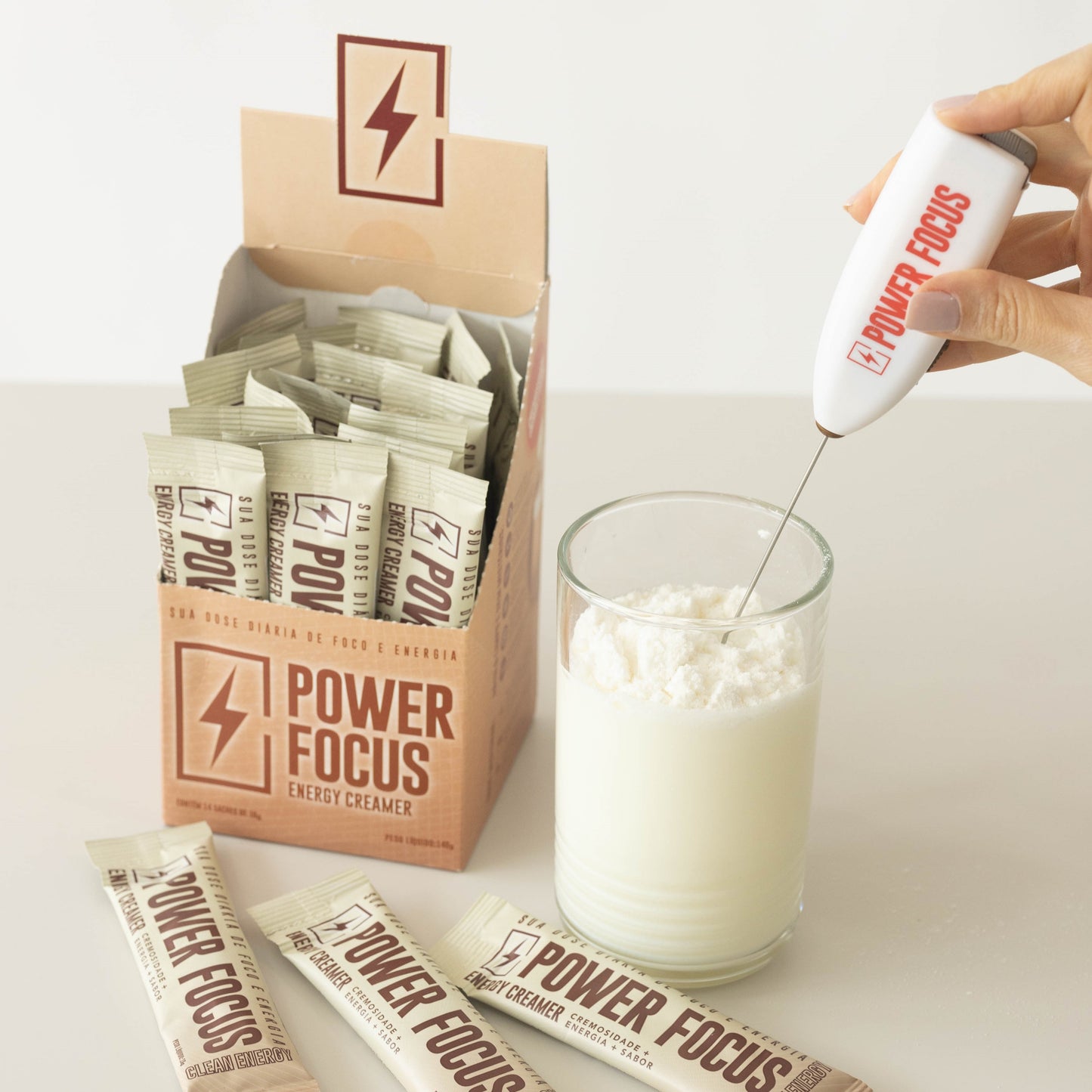 Power Focus Display Energy Creamer 140g