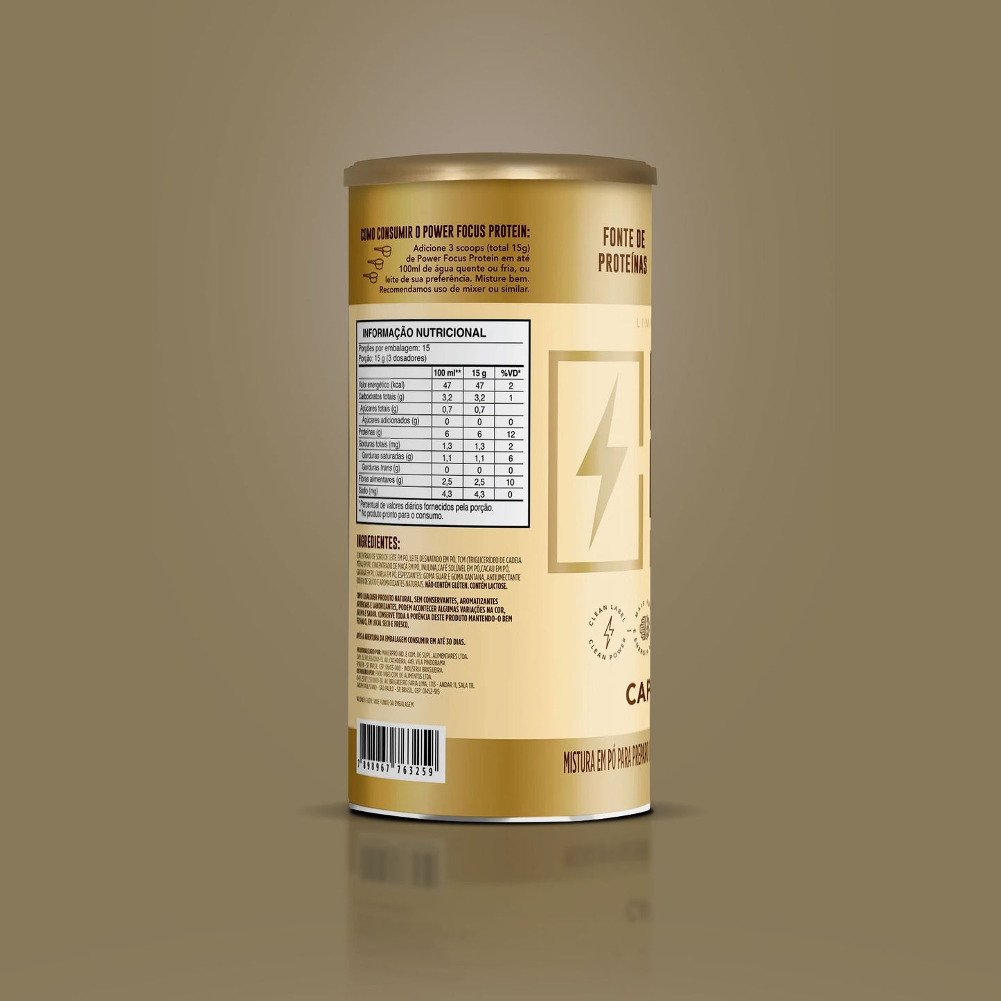 Power Focus Protein Cappuccino